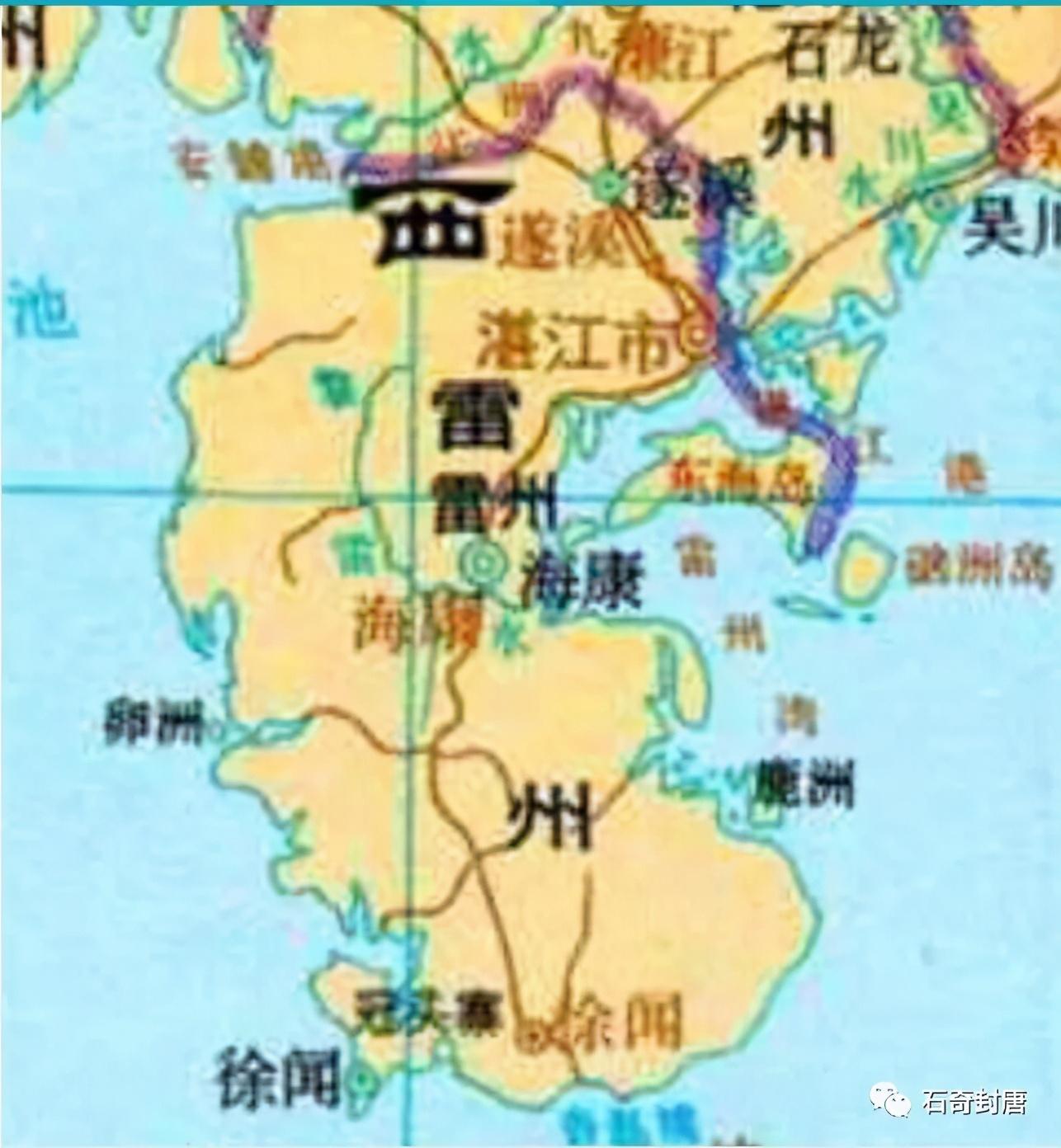 广东省湛江市徐闻县地图，地理脉络与人文魅力